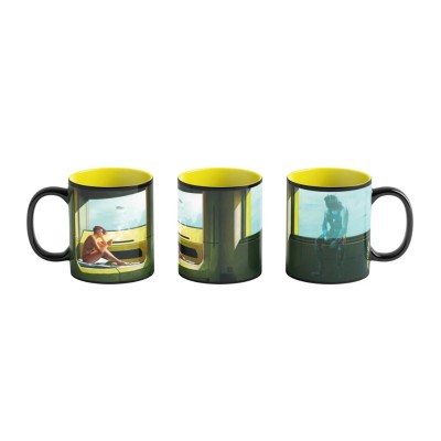 Чашка GoodLoot Game Art Chronicles Cyberpunk 2077 V & Edward Hopper Чашка GoodLoot Game Art Chronicles Cyberpunk 2077 V & Edward Hopper