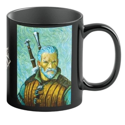Чашка GoodLoot Game Art Chronicles: The Witcher Geralt Van Gogh Чашка GoodLoot Game Art Chronicles: The Witcher Geralt Van Gogh