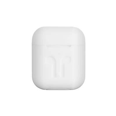 Чохол 2Е для AirPods (Gen 1-2, 2016-2019), Pure Color Silicone Imprint (3.0mm), білий (2E-AIR-PODS-IBPCSI-3-WT) Чохол 2Е для AirPods (Gen 1-2, 2016-2019), Pure Color Silicone Imprint (3.0mm), білий (2E-AIR-PODS-IBPCSI-3-WT)