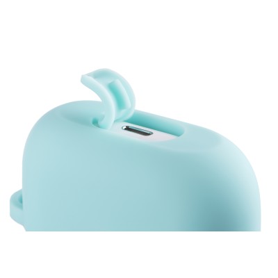 Чохол 2Е для AirPods Pro (Gen 1-2, 2019-2022), Pure Color Silicone (2.5mm) , зелений світлий (2E-PODSPR-IBPCS-2.5-MT)