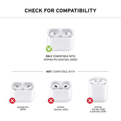 Чохол UAG для AirPods Pro (Gen 2, 2022), Civilian, Olive Drab Чохол UAG для AirPods Pro (Gen 2, 2022), Civilian, Olive Drab