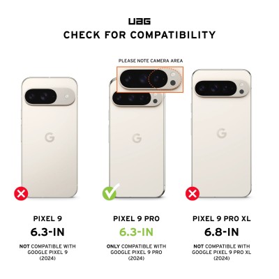 Чохол UAG для Google Pixel 9 Pro, Plyo Pro Magnetic, Ice/Silver Чохол UAG для Google Pixel 9 Pro, Plyo Pro Magnetic, Ice/Silver