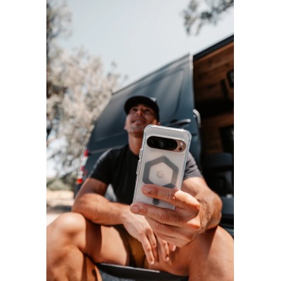 Чохол UAG для Google Pixel 9 Pro, Plyo Pro Magnetic, Ice/Silver Чохол UAG для Google Pixel 9 Pro, Plyo Pro Magnetic, Ice/Silver