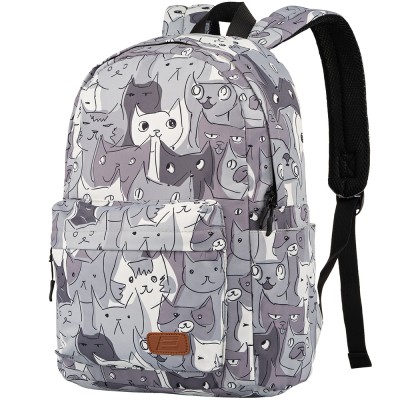 Рюкзак 2Е, TeensPack Cats, сірий (2E-BPT6114GC) Рюкзак 2Е, TeensPack Cats, сірий (2E-BPT6114GC)
