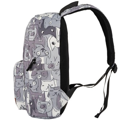 Рюкзак 2Е, TeensPack Cats, сірий (2E-BPT6114GC) Рюкзак 2Е, TeensPack Cats, сірий (2E-BPT6114GC)