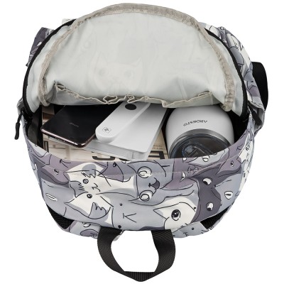 Рюкзак 2Е, TeensPack Cats, сірий (2E-BPT6114GC) Рюкзак 2Е, TeensPack Cats, сірий (2E-BPT6114GC)