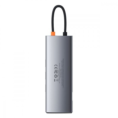 USB-Хаб Baseus Metal Gleam Series 9-in-1 Type-C CAHUB-CU0G
