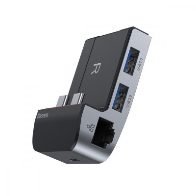 USB-Хаб Baseus Multifunctional Armor Age Type-C Bracket Gray
