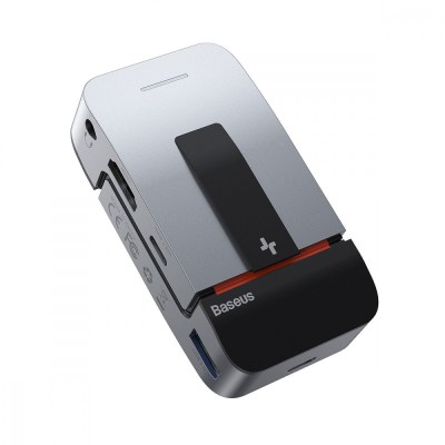 USB-Хаб Baseus Multifunctional Armor Age Type-C Bracket Gray