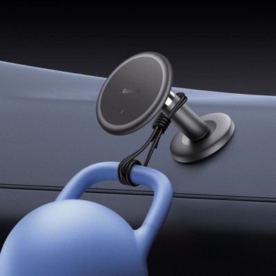 Автомобільний тримач Baseus C01 Magnetic Stick-on (C40140803113-00) black