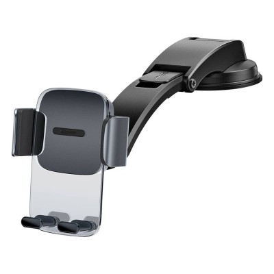Автомобільний тримач Baseus Easy Control Clamp Pyste Type + Air Outlet Set (SUYK000001) Black
