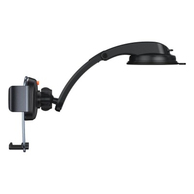 Автомобільний тримач Baseus Easy Control Clamp Pyste Type + Air Outlet Set (SUYK000001) Black