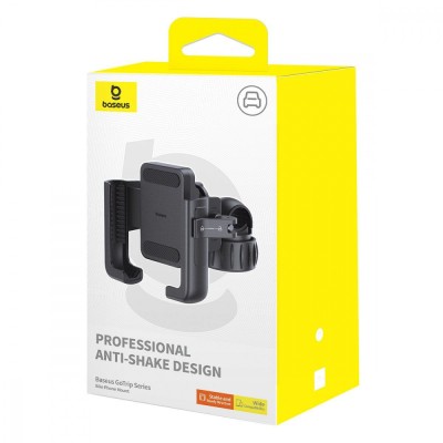 Автомобільний тримач Baseus GoTrip Bike Phone Mount (C40572301111-00) Black