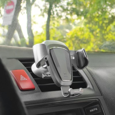Автомобільний тримач Baseus Gravity Air Type (SUYL-01) Black Автомобільний тримач Baseus Gravity Air Type (SUYL-01) Black