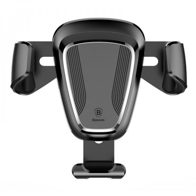 Автомобільний тримач Baseus Gravity Air Type (SUYL-01) Black Автомобільний тримач Baseus Gravity Air Type (SUYL-01) Black