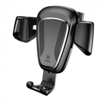 Автомобільний тримач Baseus Gravity Air Type (SUYL-01) Black Автомобільний тримач Baseus Gravity Air Type (SUYL-01) Black