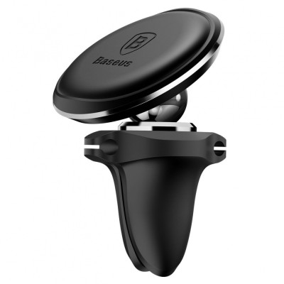 Автомобільний тримач Baseus Magnetic Air Vent Car (SUGX020001) Чорн.
