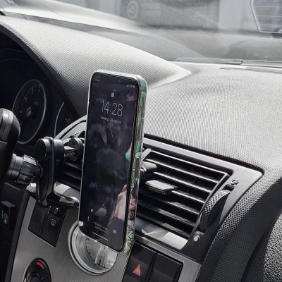 Автомобільний тримач Baseus Magnetic Air Vent Car (SUGX020001) Чорн.