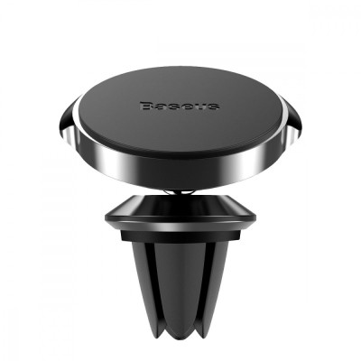 Автомобільний тримач Baseus Magnetic Air Vent Mount (SUER-A01) Black Автомобільний тримач Baseus Magnetic Air Vent Mount (SUER-A01) Black
