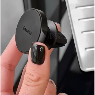 Автомобільний тримач Baseus Magnetic Air Vent Mount (SUER-A01) Black Автомобільний тримач Baseus Magnetic Air Vent Mount (SUER-A01) Black
