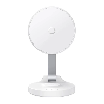 Автомобільний тримач Baseus MagPro Magnetic Foldable (B10564101211-00) White