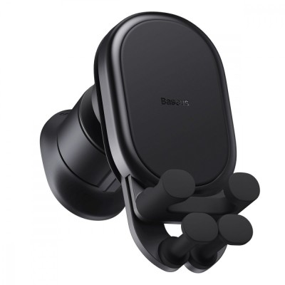 Автомобільний тримач Baseus Stable Gravitational Car Mount Air (Air Outlet Version) (SUWX020001) Black