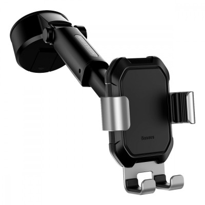 Автомобільний тримач Baseus Tank Gravity Car Mount With Suction Base (SUYL-TK01) Black Автомобільний тримач Baseus Tank Gravity Car Mount With Suction Base (SUYL-TK01) Black