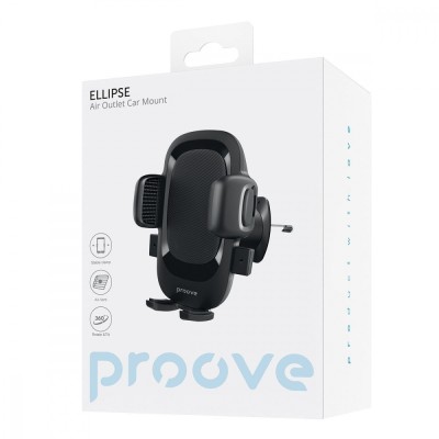 Автомобільний тримач Proove Ellipse Air Outlet Car Mount (CHEC00000001) Black