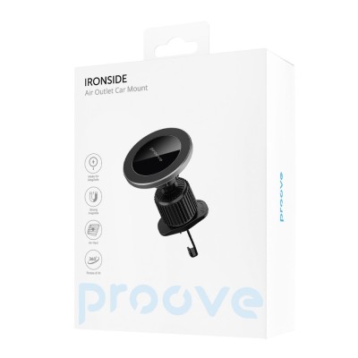 Автомобільний тримач Proove Ironside Air Outlet Car Mount (CHIS00000001) Black