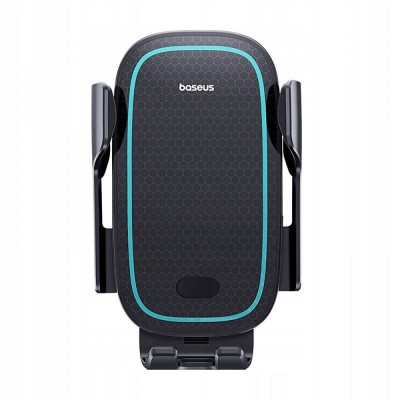 Автомобільний тримач З бездротовою зарядкою Baseus Milky Way Pro 15W (C40357000111-00) Black