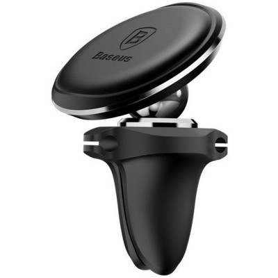 Автотримач Magnetic Car Mount Phone Holder with Cable Clip Air Vent Version (C40141201S13-00)сірий
