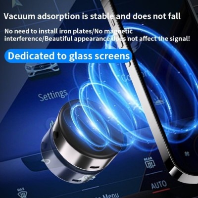 Автотримач X8 Vacuum Suction 65Kpa X8Q Magnetic чорний