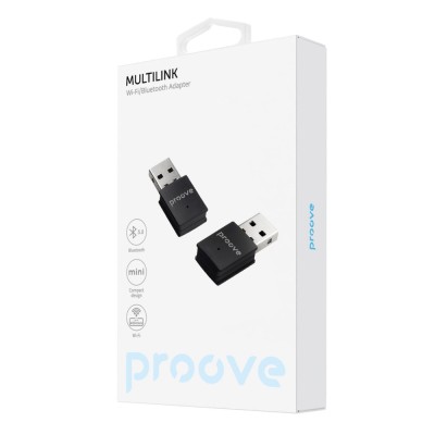 Бездротовий адаптер Proove Multilink Bluetooth + WIFI (HBML00001001) black