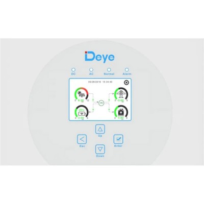 Гібридний інвертор Deye SUN-3.6K-SG03LP1-EU WiFi 3.6KW, 1Ф, 48V Гібридний інвертор Deye SUN-3.6K-SG03LP1-EU WiFi 3.6KW, 1Ф, 48V