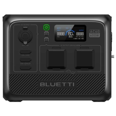 Зарядна станція Bluetti AC60P 600W/504WH Black/Orange Зарядна станція Bluetti AC60P 600W/504WH Black/Orange