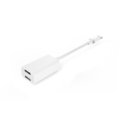 Перехідник Apple Lightning To Lightning Audio + Charge Перехідник Apple Lightning To Lightning Audio + Charge
