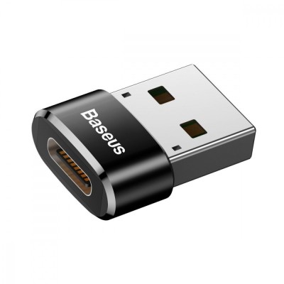 Перехідник Baseus Type-C To USB (Black) (CAAOTG-01) Перехідник Baseus Type-C To USB (Black) (CAAOTG-01)