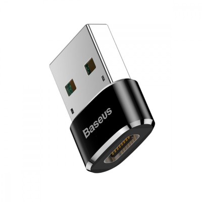 Перехідник Baseus Type-C To USB (Black) (CAAOTG-01) Перехідник Baseus Type-C To USB (Black) (CAAOTG-01)