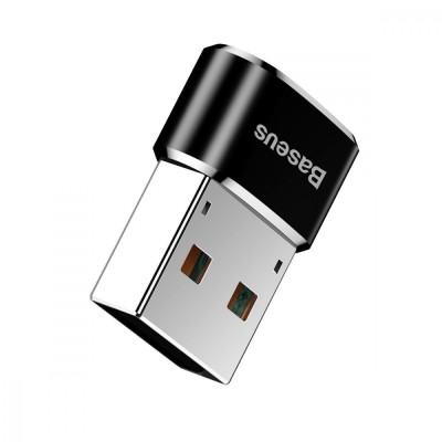 Перехідник Baseus Type-C To USB (Black) (CAAOTG-01) Перехідник Baseus Type-C To USB (Black) (CAAOTG-01)
