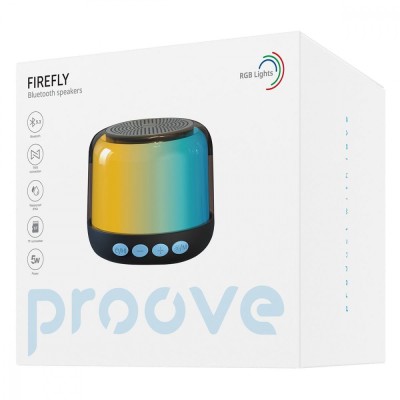 Портативна Акустика Proove Firefly 5W (PDFF050010001) Black Портативна Акустика Proove Firefly 5W (PDFF050010001) Black