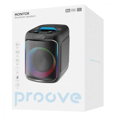 Портативна Акустика Proove Monitor 40W (PSMN40000001) Black