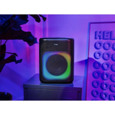 Портативна акустична система Trust Azura 50Вт, 1.0, ВТ 5.2, TWS, MP3, IPX4, RGB, Чорний Портативна акустична система Trust Azura 50Вт, 1.0, ВТ 5.2, TWS, MP3, IPX4, RGB, Чорний
