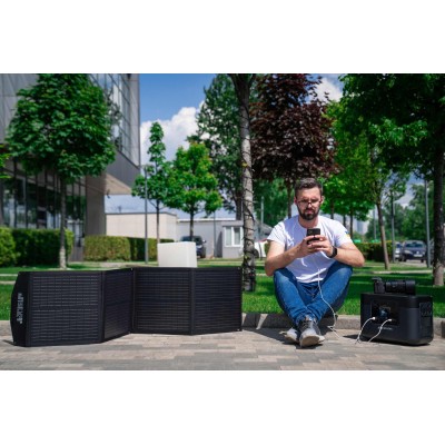 Портативна сонячна панель 2E, DC 100 Вт, USB-С 45 Вт, USB-A 18 Вт, USB-A 12 Вт (2E-PSP0031) Портативна сонячна панель 2E, DC 100 Вт, USB-С 45 Вт, USB-A 18 Вт, USB-A 12 Вт (2E-PSP0031)