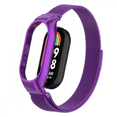 Ремінець Milanese Loop Mi Band 7 purple