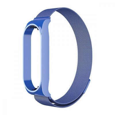Ремінець Milanese Loop Xiaomi Mi Band 8 blue