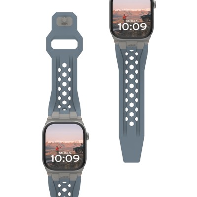 Ремінець UAG для Apple Watch Ultra 2/Ultra-49-45-44mm, Monarch, Cloud Blue/Titanium (194158114136) Ремінець UAG для Apple Watch Ultra 2/Ultra-49-45-44mm, Monarch, Cloud Blue/Titanium (194158114136)
