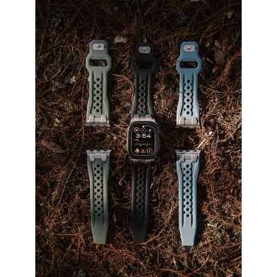 Ремінець UAG для Apple Watch Ultra 2/Ultra-49-45-44mm, Monarch, Cloud Blue/Titanium (194158114136) Ремінець UAG для Apple Watch Ultra 2/Ultra-49-45-44mm, Monarch, Cloud Blue/Titanium (194158114136)