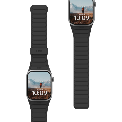 Ремінець UAG для Apple Watch Ultra 2/Ultra-49-45-44mm, Pathfinder, Black/Titanium (194161114036) Ремінець UAG для Apple Watch Ultra 2/Ultra-49-45-44mm, Pathfinder, Black/Titanium (194161114036)