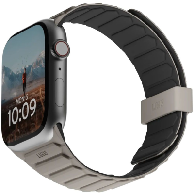 Ремінець UAG для Apple Watch Ultra 2/Ultra-49-45-44mm, Pathfinder, Black/Titanium (194161114036) Ремінець UAG для Apple Watch Ultra 2/Ultra-49-45-44mm, Pathfinder, Black/Titanium (194161114036)