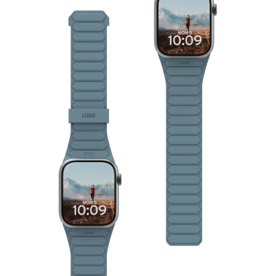 Ремінець UAG для Apple Watch Ultra 2/Ultra-49-45-44mm, Pathfinder, Dune/Cloud Blue (194161118051) Ремінець UAG для Apple Watch Ultra 2/Ultra-49-45-44mm, Pathfinder, Dune/Cloud Blue (194161118051)